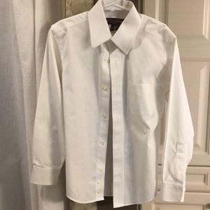 Brooks brothers boys button down dress shirt
